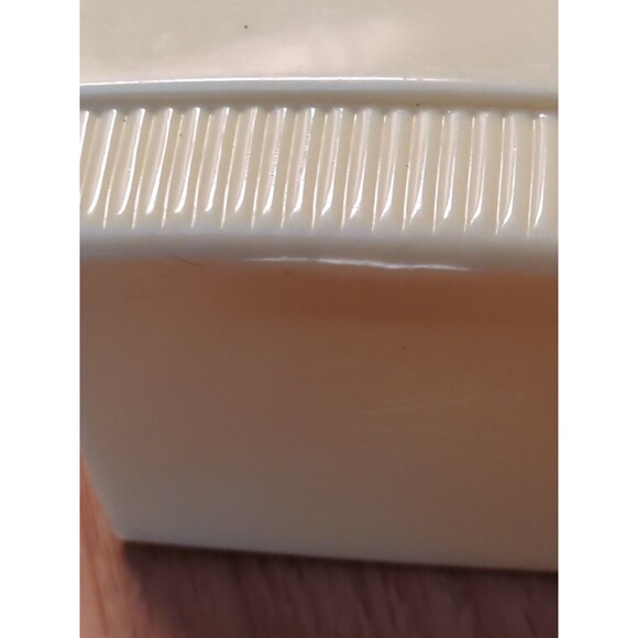 Clarolyte Plastic Baby Caddy Vanity Set Yellow Vintage Lotion Swabs Cotton Pins - Picture 6 of 9